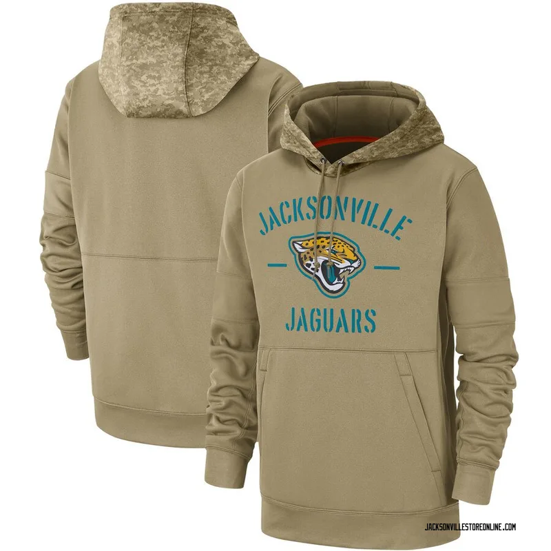 Women's Nike Olive Jacksonville Jaguars 2022 Salute To Service Performance  Pullover Hoodie