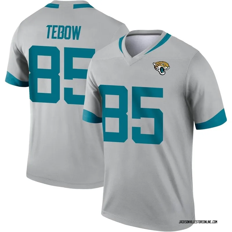 Men's Nike Tim Tebow Teal Jacksonville Jaguars Game Jersey