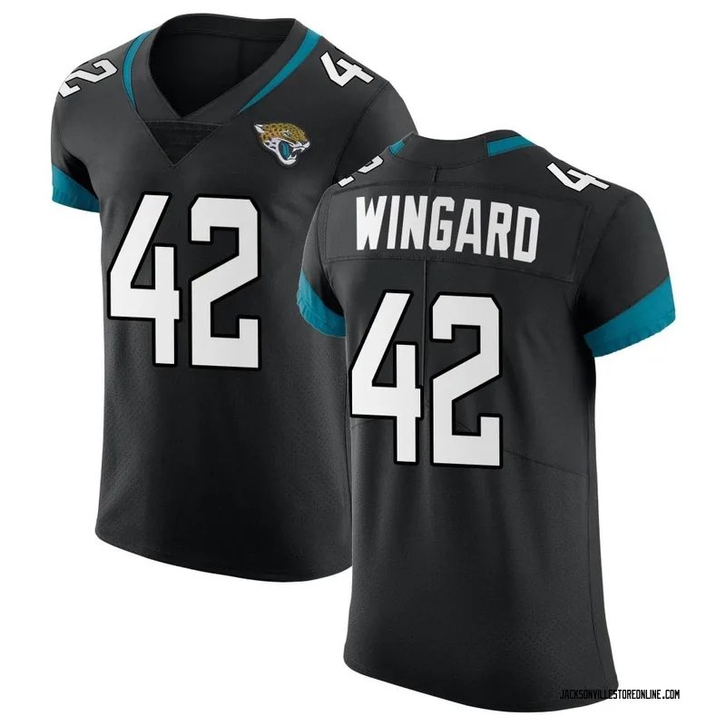 Men's Nike Andrew Wingard Black Jacksonville Jaguars Game Jersey Size: 3XL