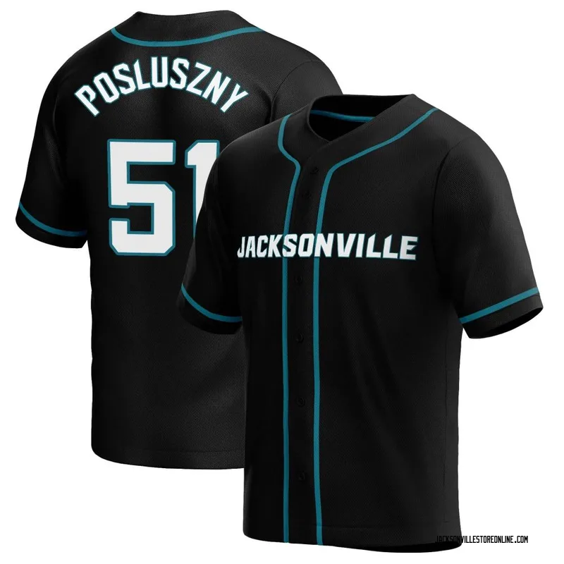 Jacksonville Jaguars #51 Paul Posluszny Black Salute To Service Jersey