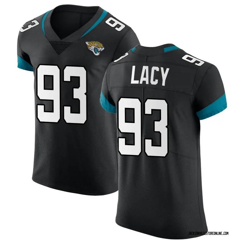 Tyler Lacy Men's Nike White Jacksonville Jaguars Vapor Untouchable Elite Custom Jersey