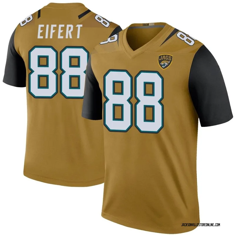 Nike Jacksonville Jaguars #88 Tyler Eifert Silver Men's Stitched NFL  Limited Inverted Legend 100th Season Jersey