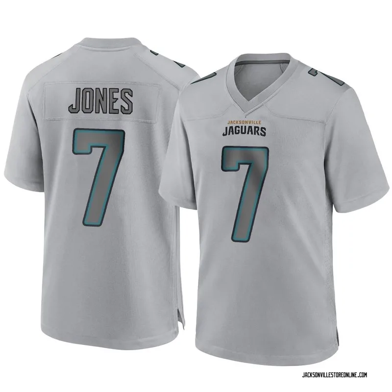 Zay Jones Teal Jacksonville Jaguars Game-Used #7 Jersey vs