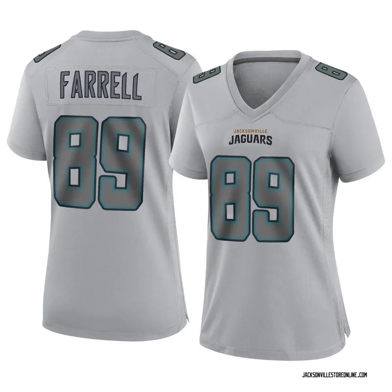 Luke Farrell 89 Jacksonville Jaguars White Vapor Limited Jersey