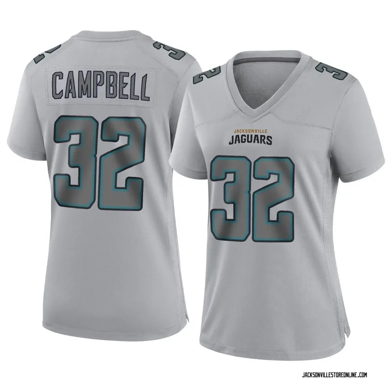 Tyson Campbell Women's Nike Teal Jacksonville Jaguars Alternate Custom Game Jersey Size: Medium