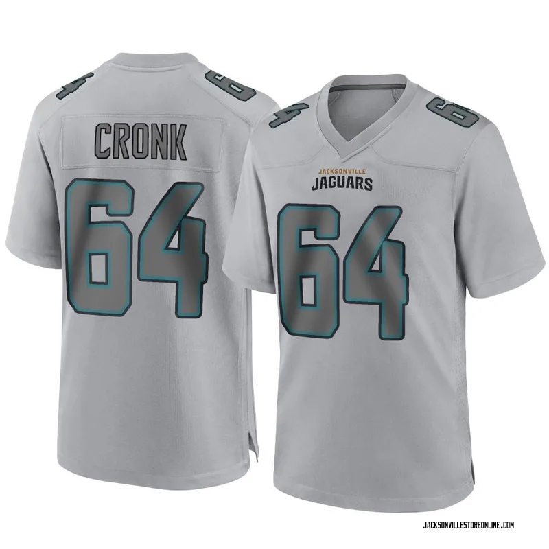 Coy Cronk Men's Nike White Jacksonville Jaguars Custom Game Jersey Size: Large