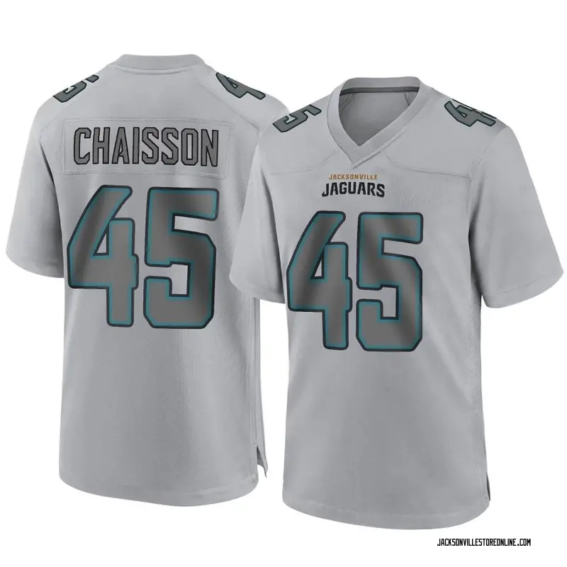 Fanatics Authentic K'Lavon Chaisson Jacksonville Jaguars Game-Used #45 White Jersey vs. Los Angeles Rams on December 5 2021