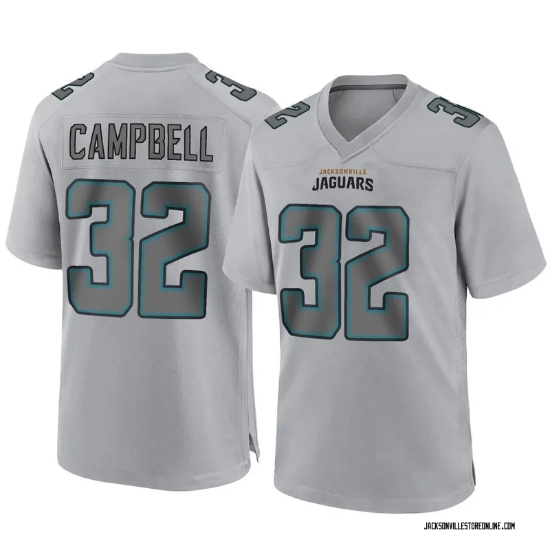 Tyson Campbell Teal Jacksonville Jaguars Practice-Used #32 Jersey from the  2021 NFL Season