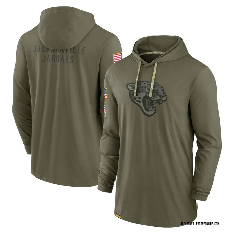 Nike Men's Jacksonville Jaguars Salute To Service Therma Hoodie