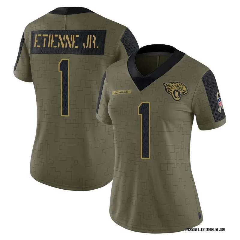 NFL_Jerseys Youth Football Jerseys Men Jacksonville''Jaguars''0 Devin Lloyd  1 Travis Etienne JR 16 Trevor Lawrence 17 D.J. Chark JR 44 Travon Walker 