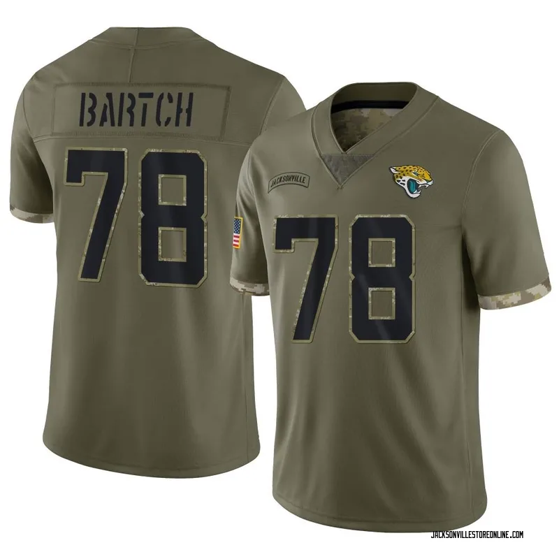 Ben Bartch Jacksonville Jaguars Teal Football Jersey • Kybershop