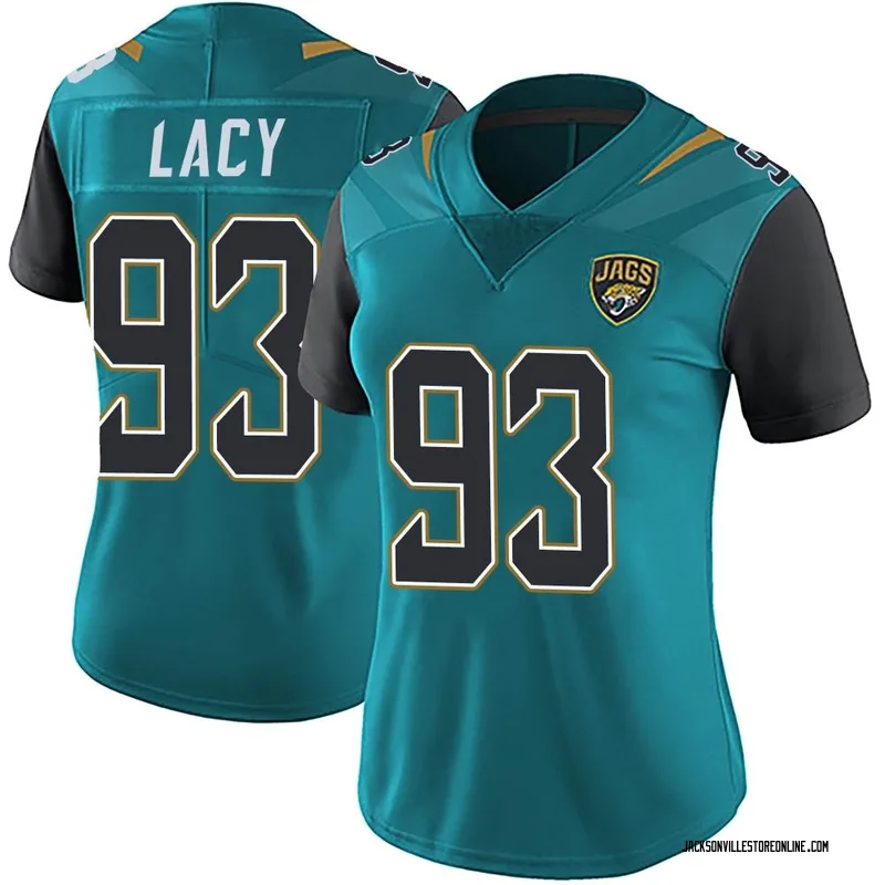 Tyler Lacy Men's Nike White Jacksonville Jaguars Vapor Untouchable Elite Custom Jersey