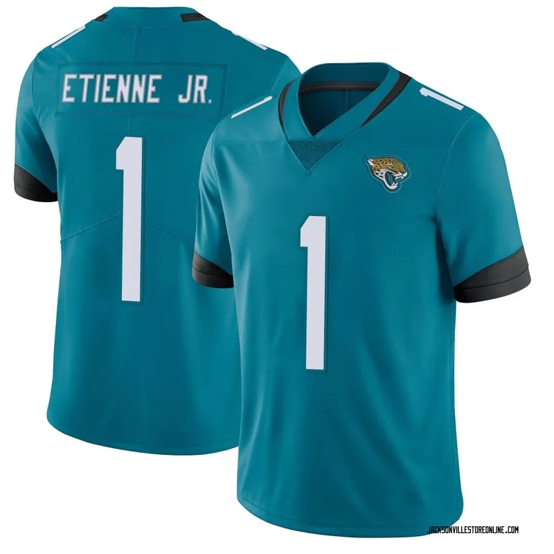 NFL_Jerseys Youth Football Jerseys Men Jacksonville''Jaguars''0 Devin Lloyd  1 Travis Etienne JR 16 Trevor Lawrence 17 D.J. Chark JR 44 Travon Walker 