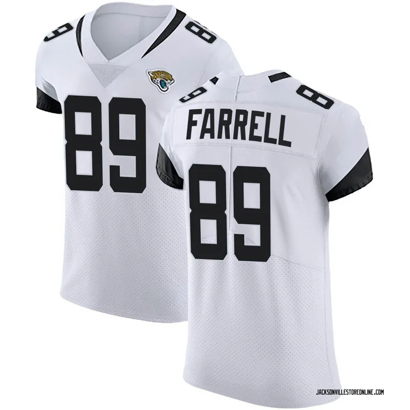 Luke Farrell 89 Jacksonville Jaguars Super Bowl LVII Super Bowl LVII Teal  Men Game Jersey - Bluefink